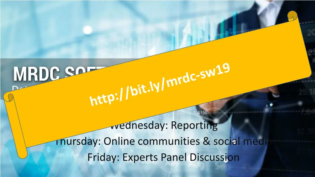 mrdc software week 2019 2