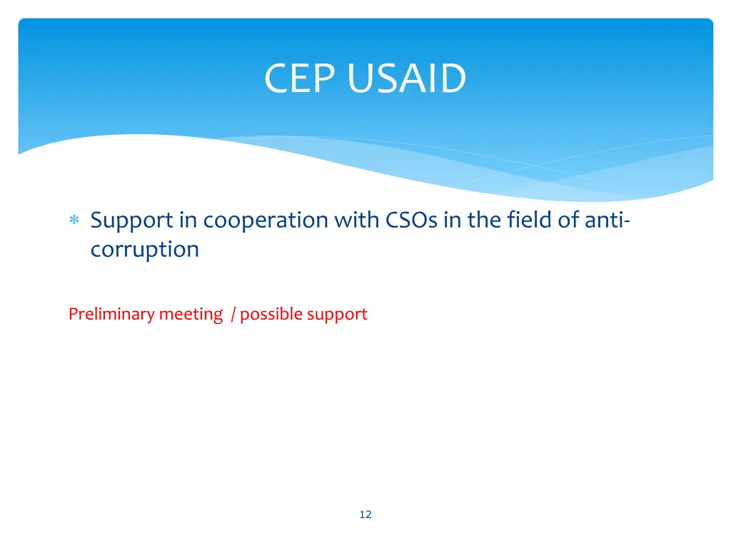 cep usaid