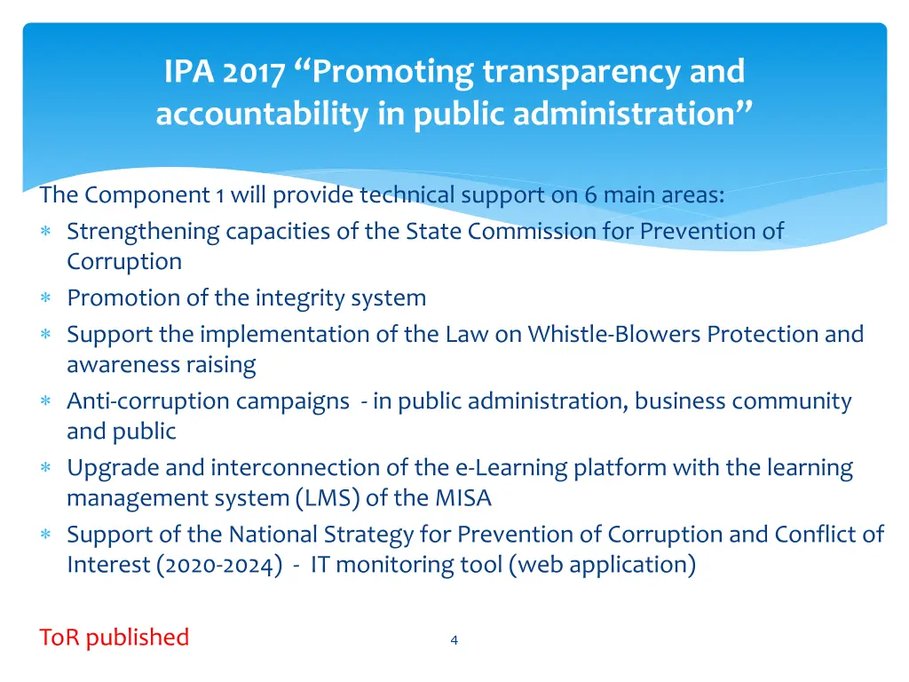 ipa 2017 promoting transparency