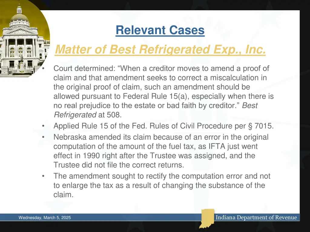 relevant cases 3