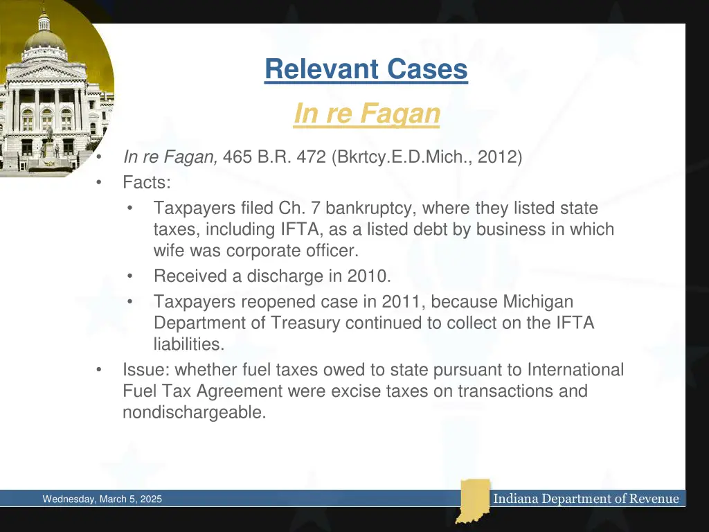 relevant cases