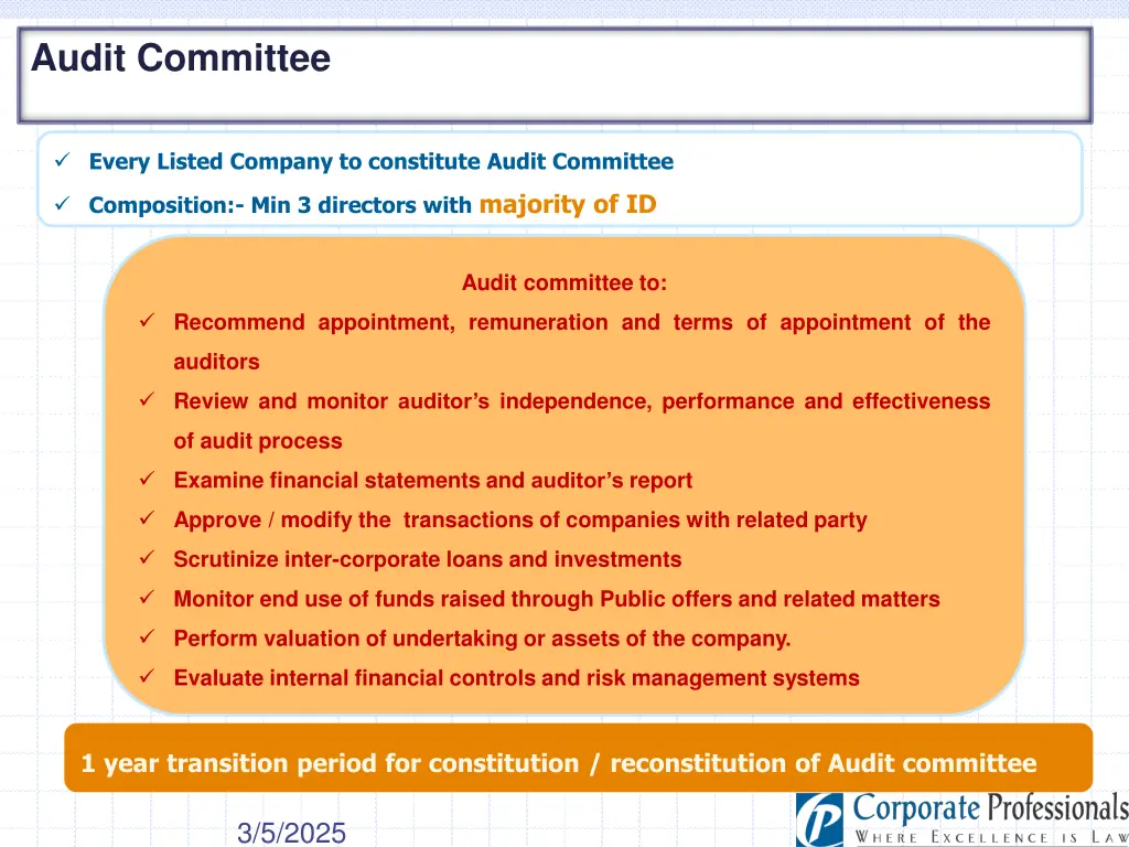 audit committee