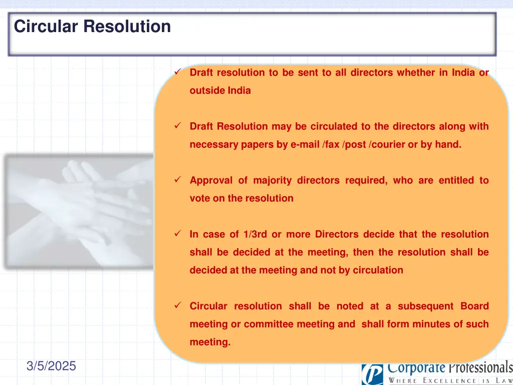 circular resolution