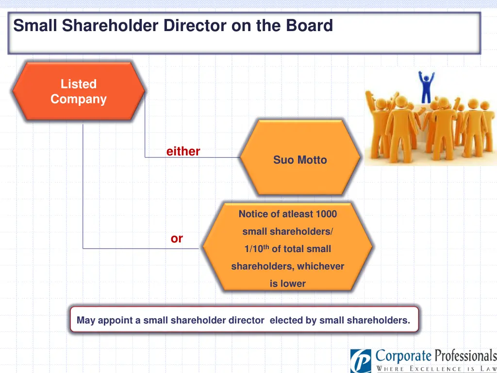small shareholder director on the board