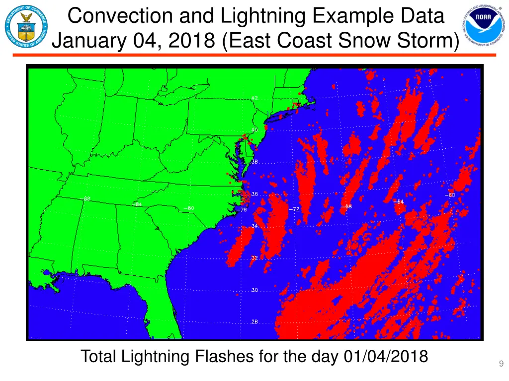 convection and lightning example data january 1