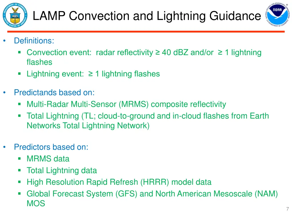 lamp convection and lightning guidance 1