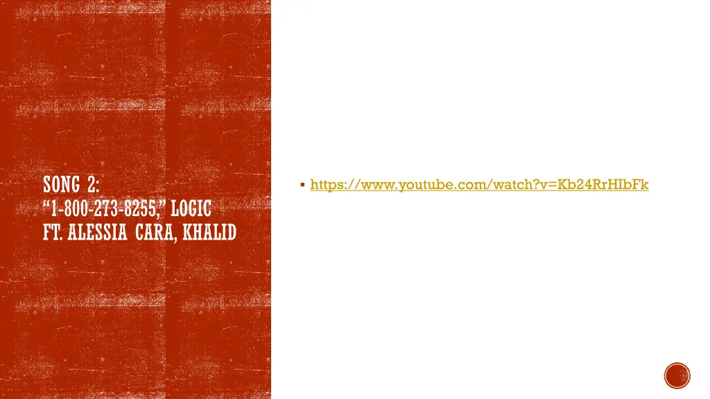 song 2 1 800 273 8255 logic ft alessia cara khalid