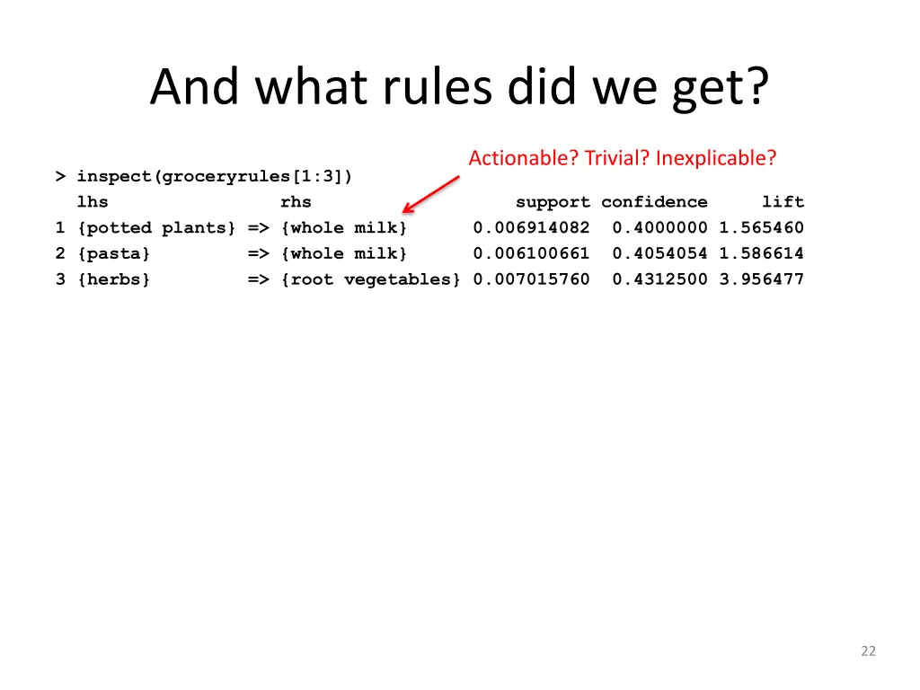 and what rules did we get