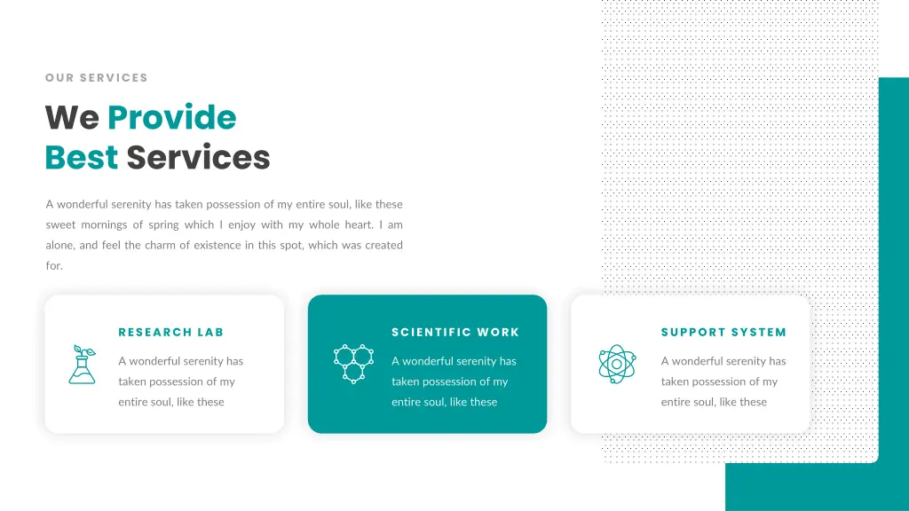 our services
