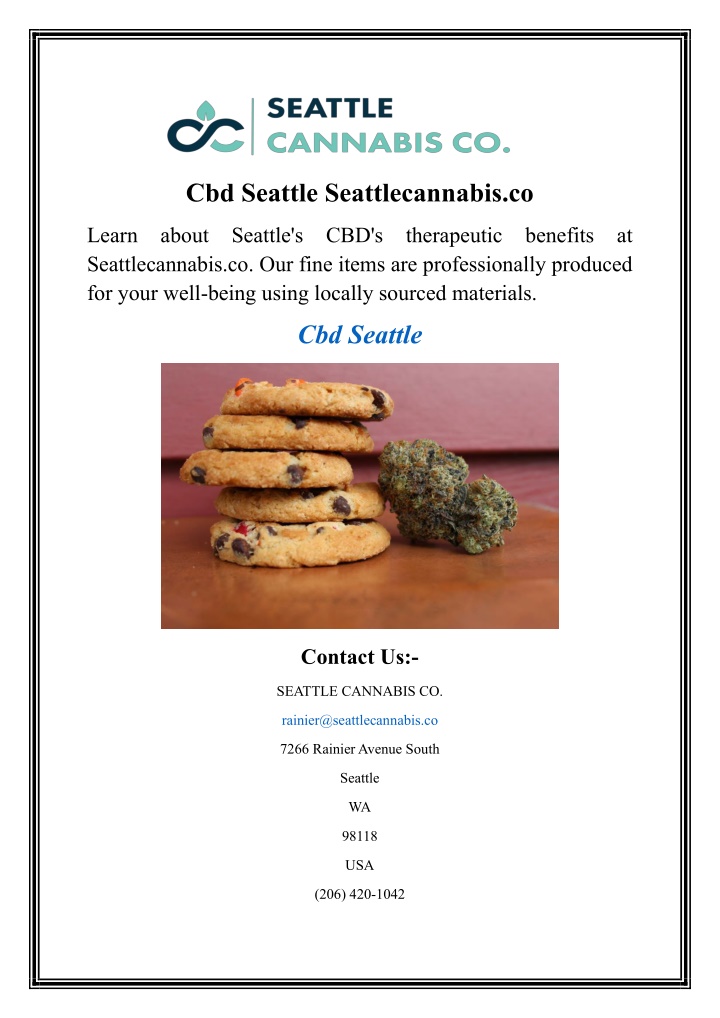 cbd seattle seattlecannabis co