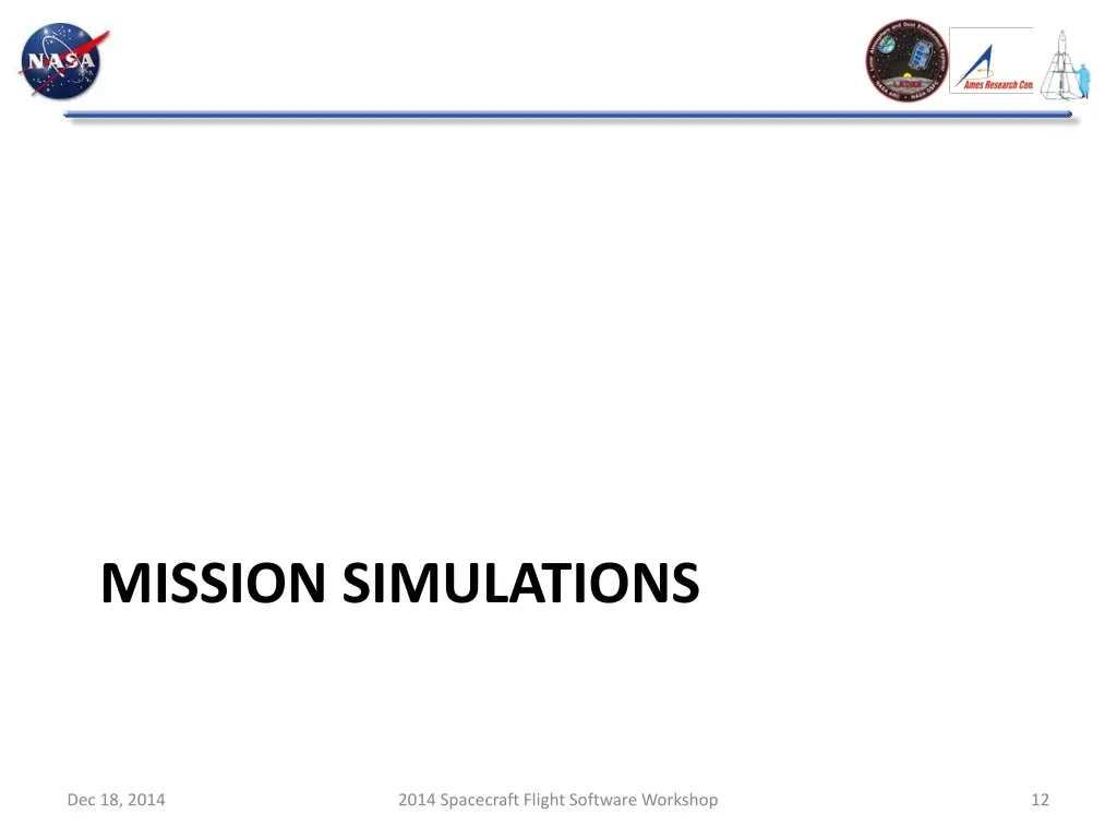 mission simulations