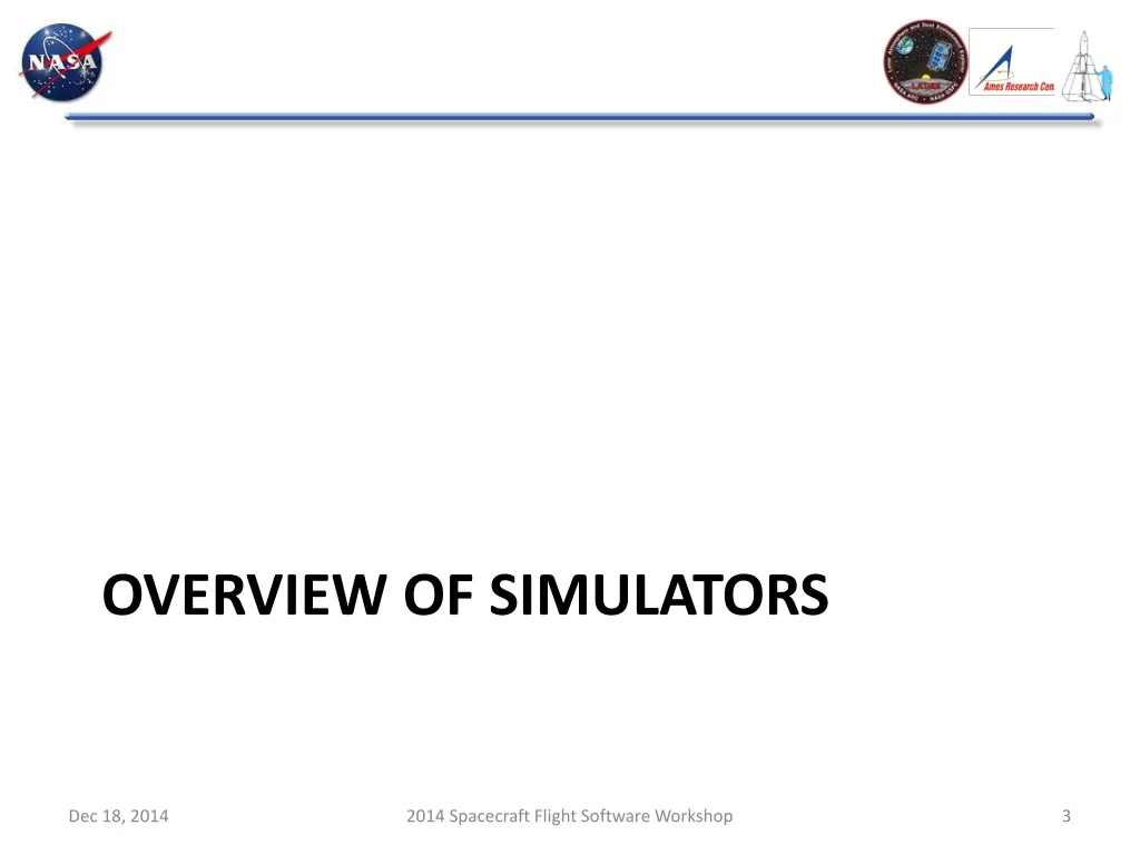 overview of simulators