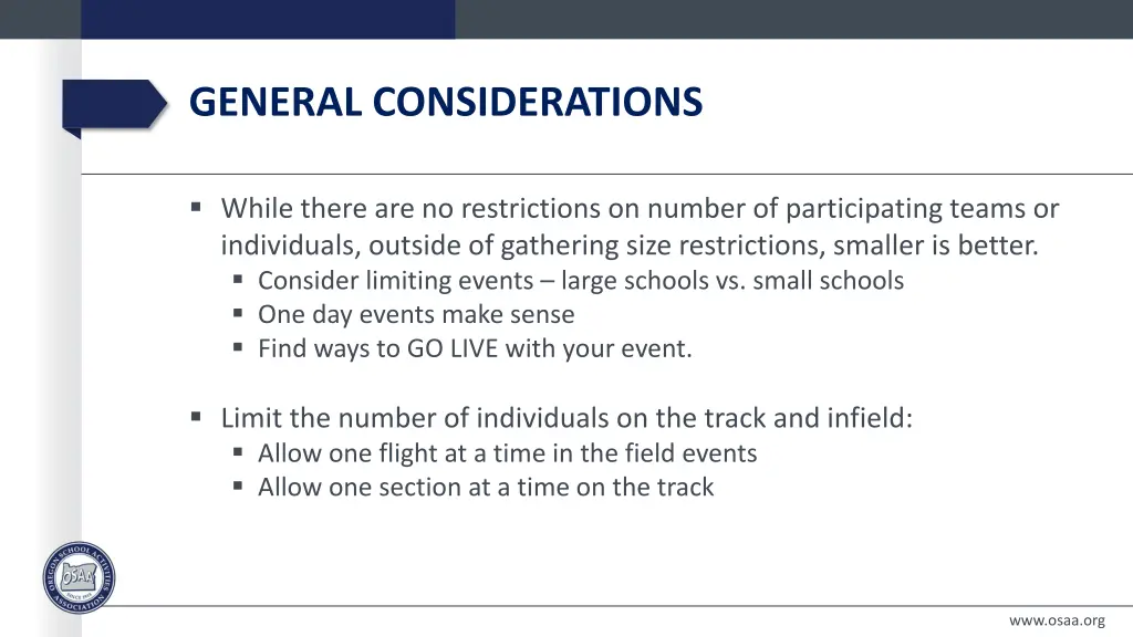 general considerations 1