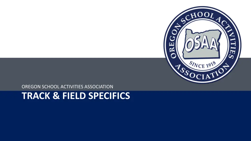 oregon school activities association 1