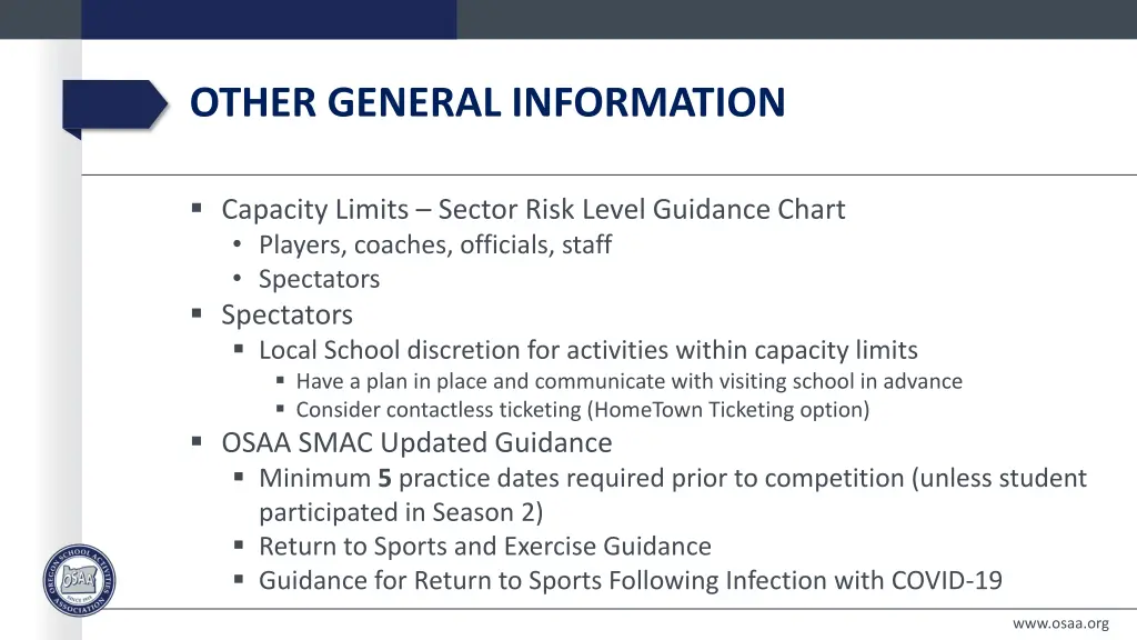 other general information