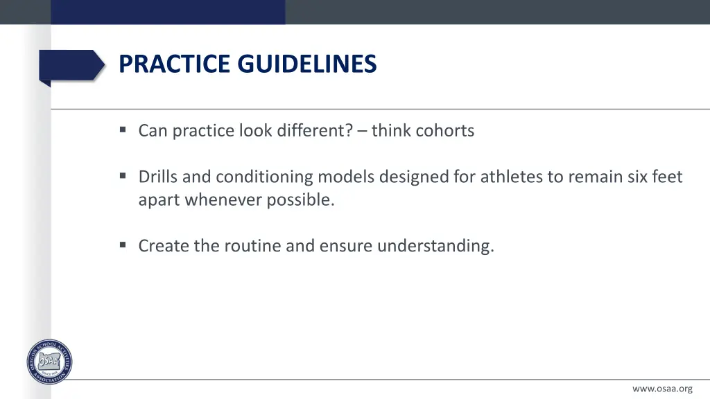 practice guidelines