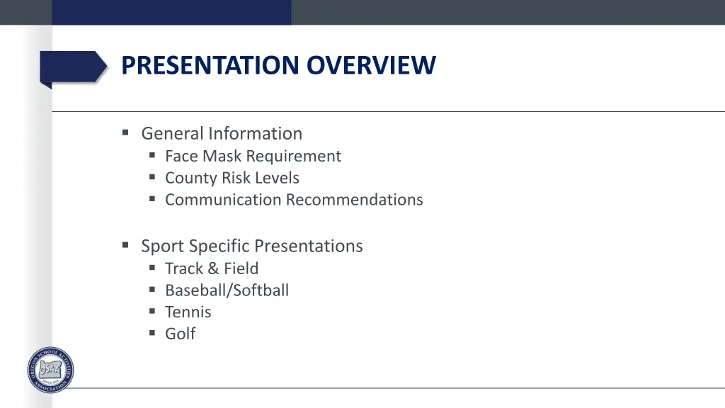 presentation overview