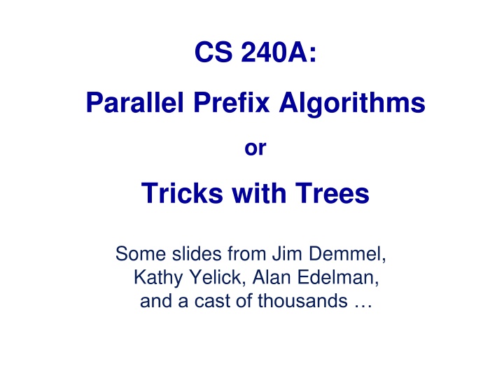 cs 240a