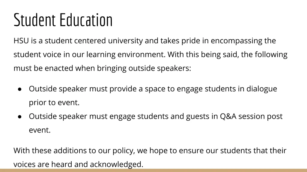 student education