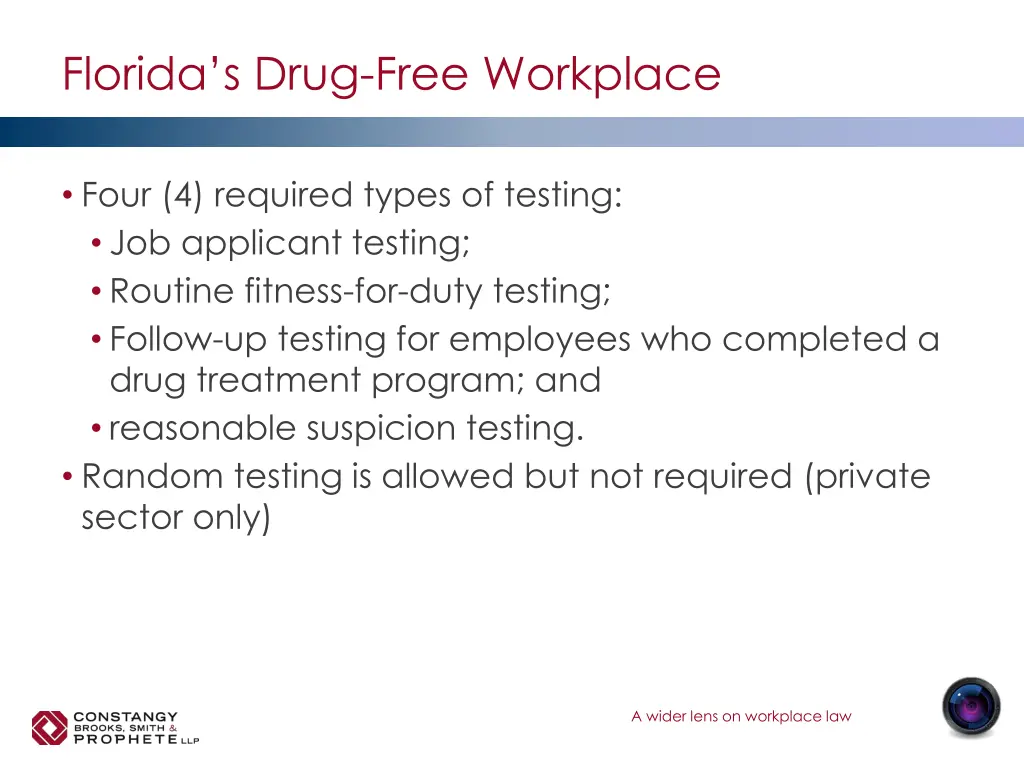 florida s drug free workplace 1