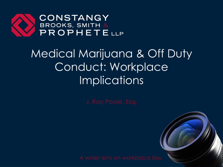 medical marijuana off duty conduct workplace