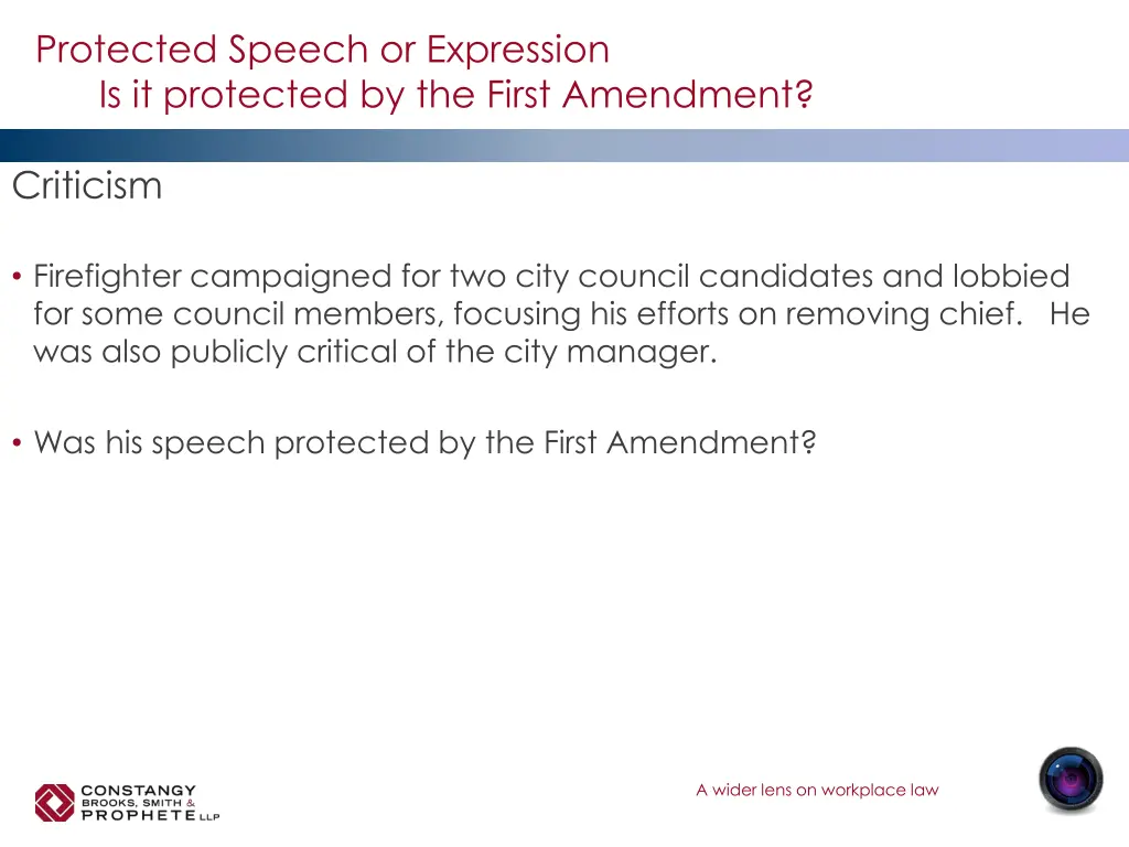 protected speech or expression is it protected 1