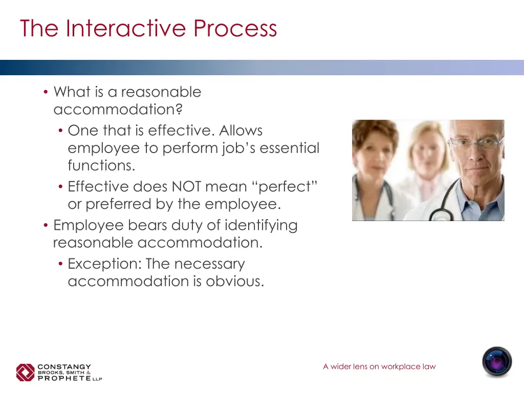 the interactive process