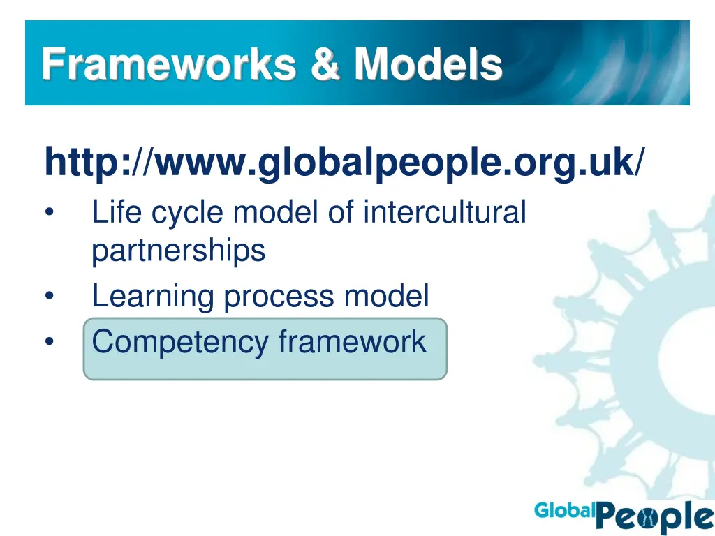 frameworks models 1