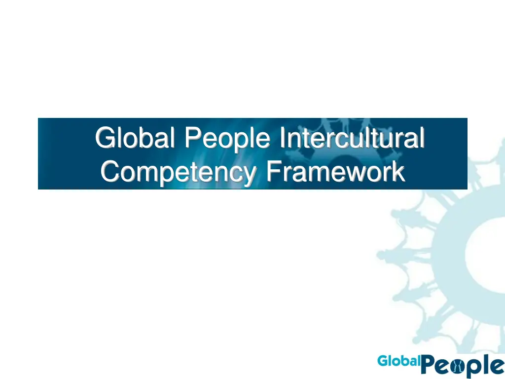global people intercultural competency framework