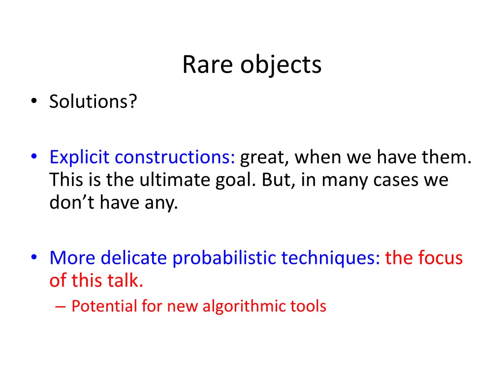 rare objects 1