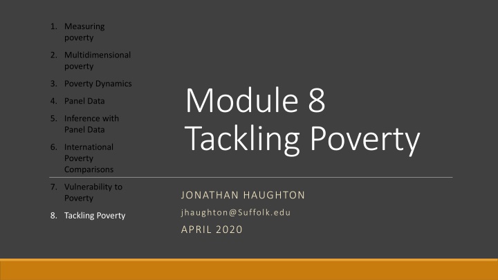 1 measuring poverty
