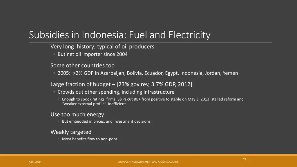 subsidies in indonesia fuel and electricity very