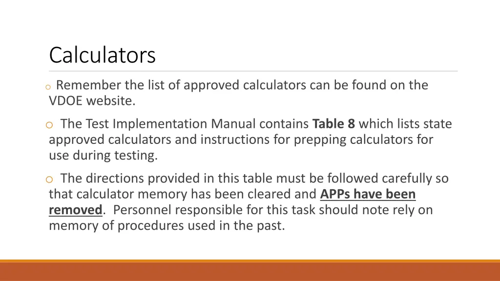 calculators