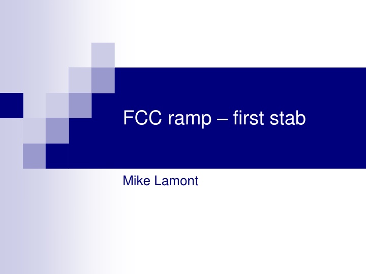 fcc ramp first stab