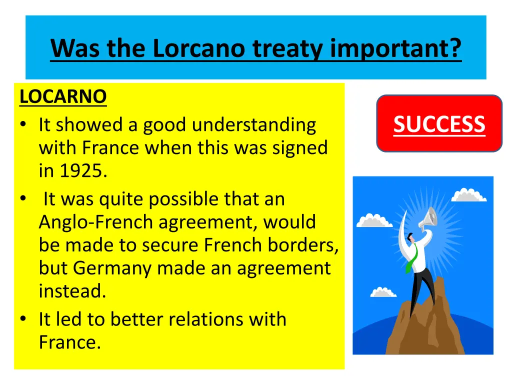 was the lorcano treaty important