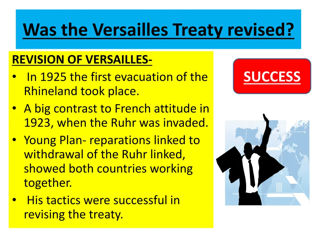 was the versailles treaty revised