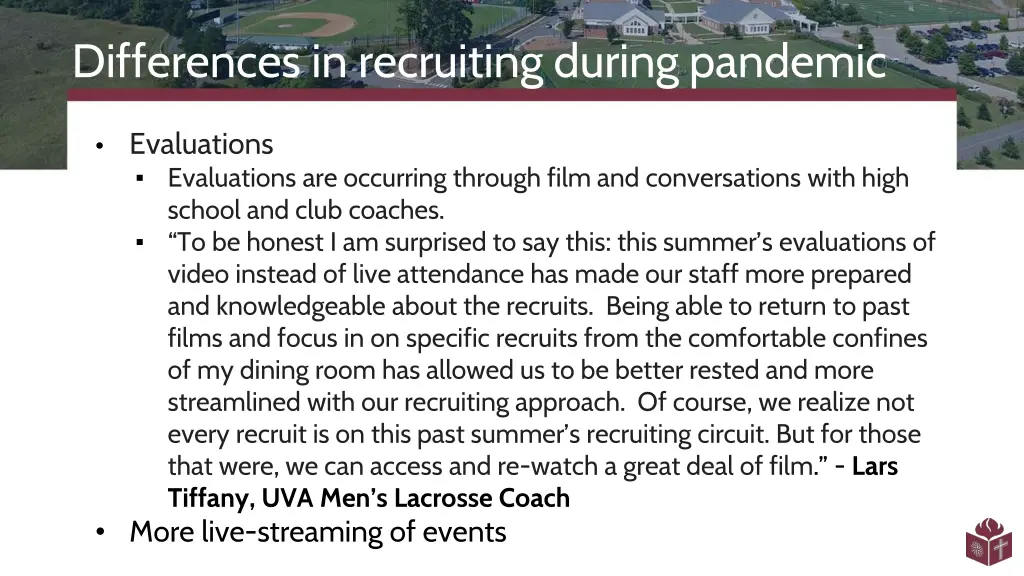 differences in recruiting during pandemic