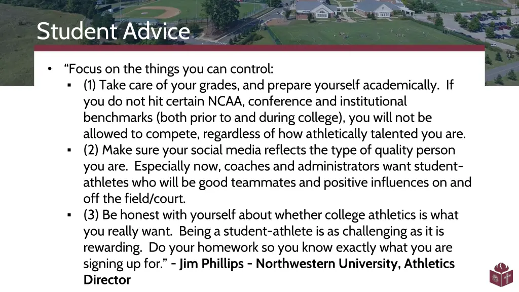 student advice