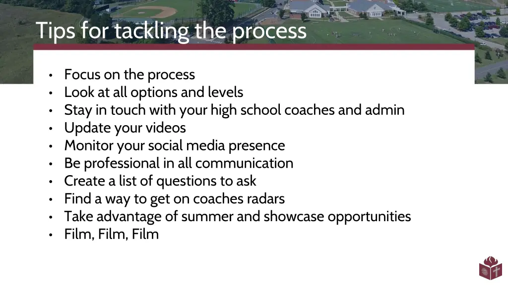 tips for tackling the process