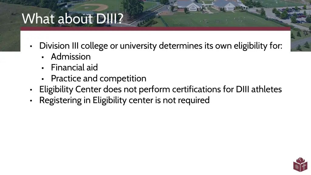 what about diii