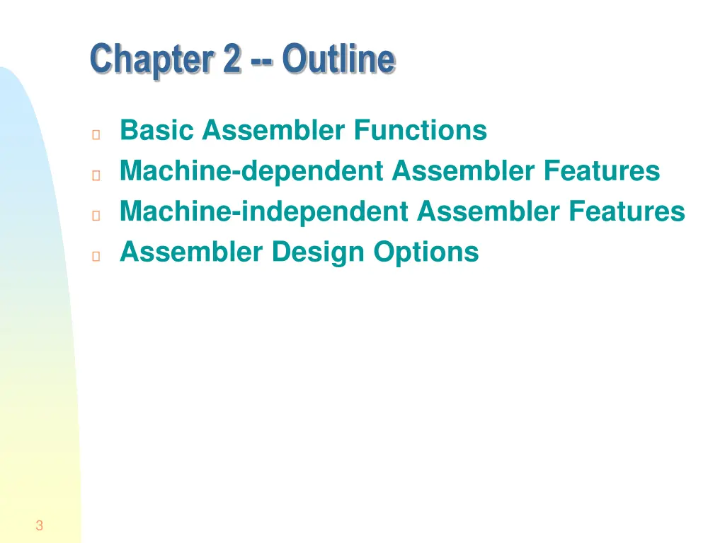 chapter 2 outline