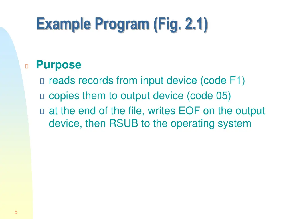 example program fig 2 1