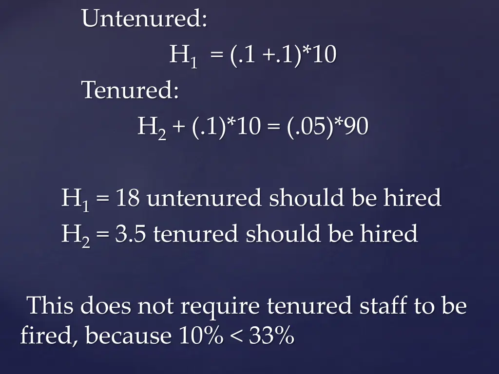 untenured