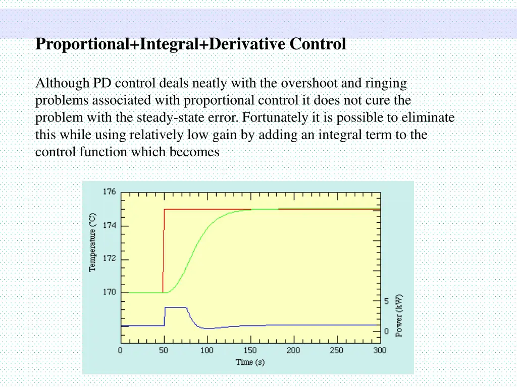 proportional integral derivative control