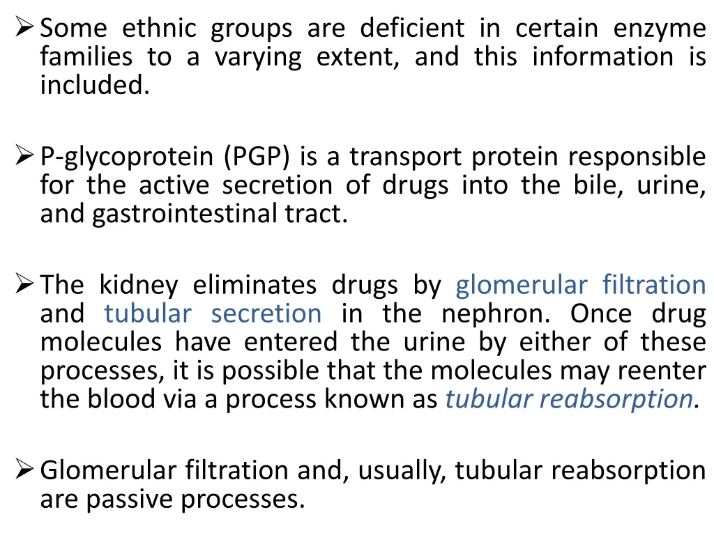 some ethnic groups are deficient in certain