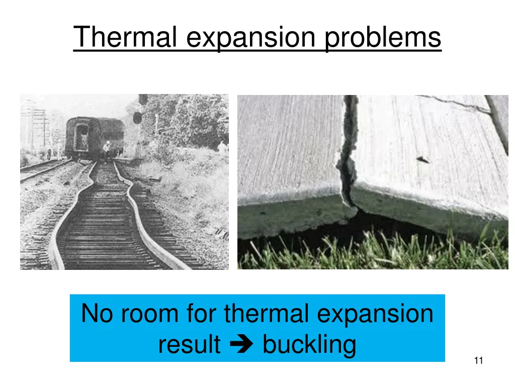thermal expansion problems