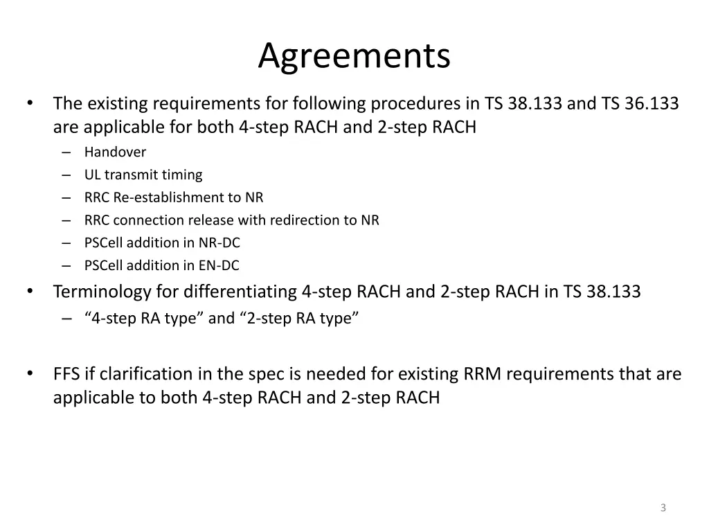 agreements 1