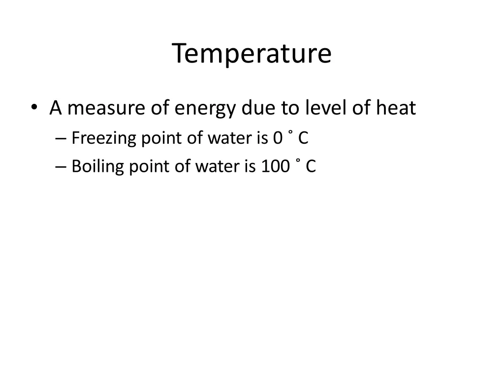 temperature
