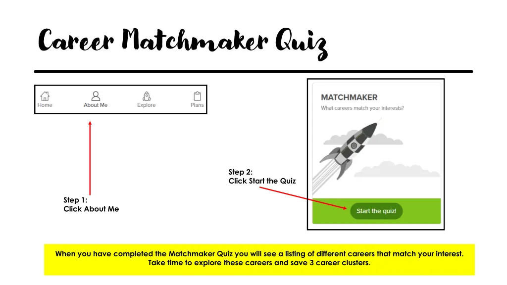 career matchmaker quiz