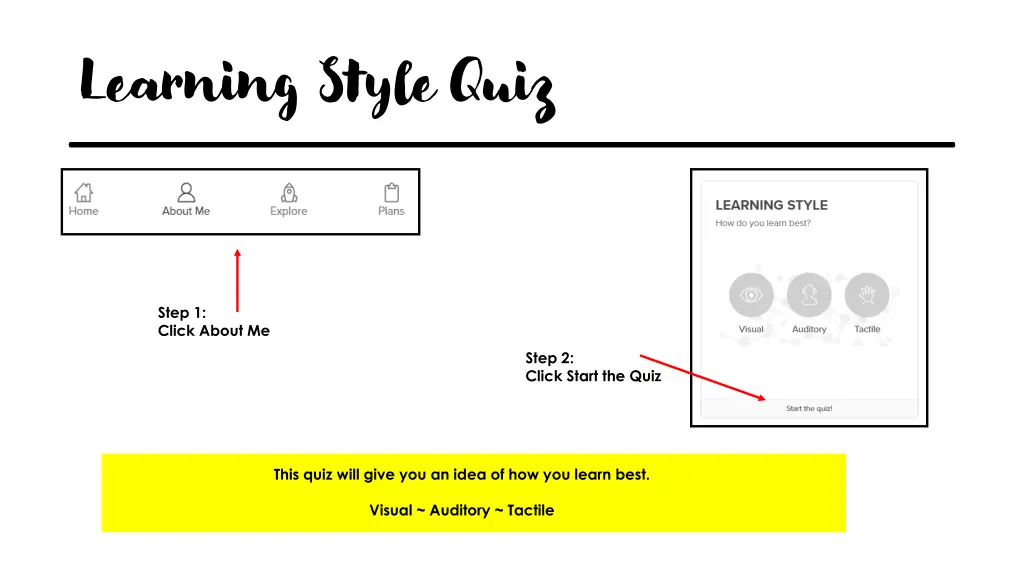 learning style quiz